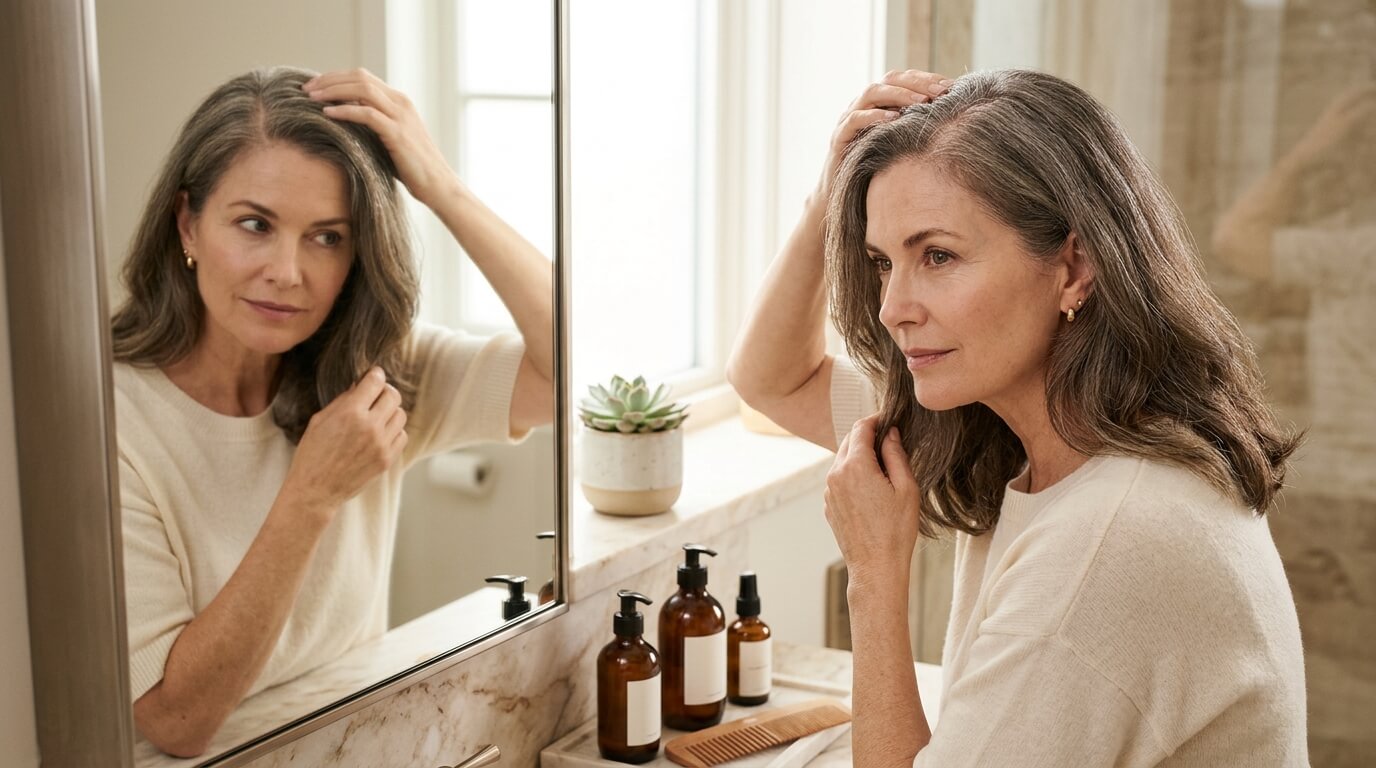 menopause hair loss